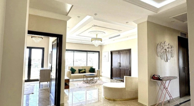 Апартаменты с 3 комнатами с балконом Lovely 3 Bedrooms Fully Equipped With Central Ac