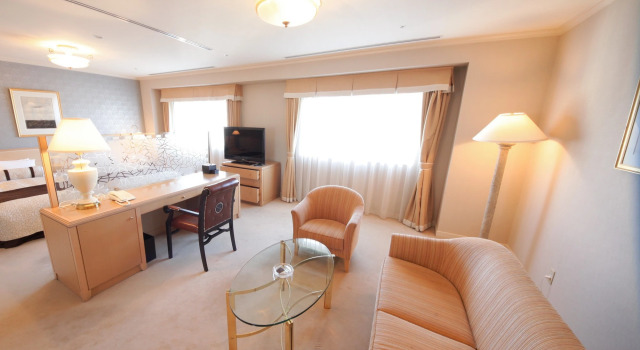 Двухместный номер Deluxe с видом на реку Numazu River Side Hotel