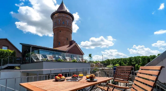 Апартаменты с балконом Turm Haus