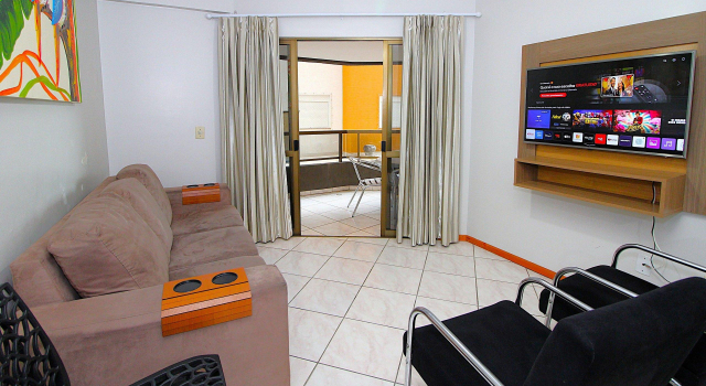 1029 - Apartamento no centro de Bombinhas - Residencial estrela do mar 2 104 A, Забронировать Апартаменты/квартира Апартаменты Бомбиньяс, рядом с Пляж Canto Grande, Апартаменты/квартира