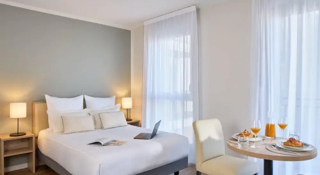 Студия Quality Aparthotel Nancy Centre