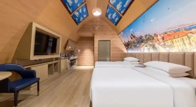 Люкс O.LIVE Social（Yangjiang Pearl Bay Scenic Area Hotel）