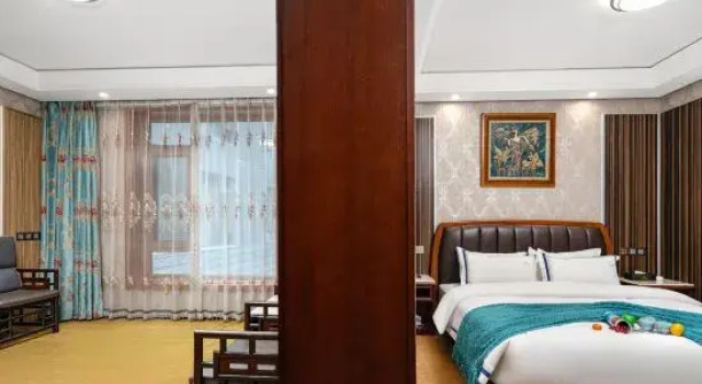 Люкс Deluxe c 1 комнатой Meiyuan Hotel (Yuzhou Pang Donglai Branch)