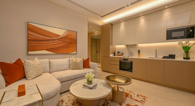 Двухместный люкс с панорамным видом на залив Отель Onyx Rotana