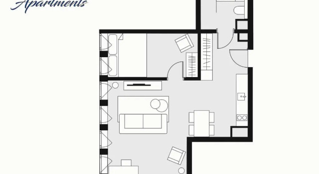 Апартаменты Deluxe Space Apartments Szczecin