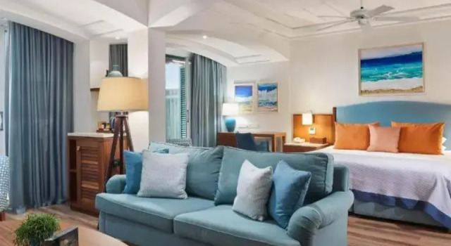 Семейный номер Standard c 1 комнатой с балконом и с видом на море Columbia Beach Resort