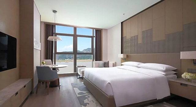 Номер Standard с видом на реку Wenzhou Marriott Hotel