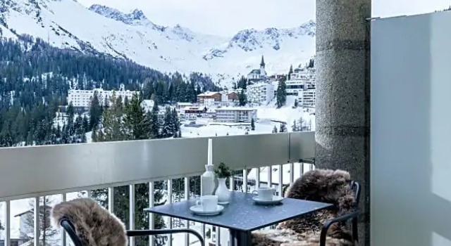 Habitación Estándar con vista a la montaña Hotel Altein Arosa, a Faern Collection Resort