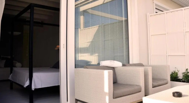 Двухместный номер Deluxe seafront Hotel Ril