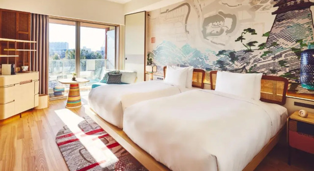 Двухместный номер Premium с красивым видом из окна Hotel Indigo Inuyama Urakuen Garden by IHG