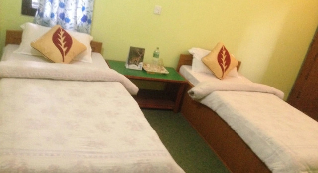 Одноместный номер Standard с балконом и с видом на внутренний двор Bishnu Homestay