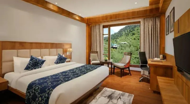 Двухместный номер Deluxe The Orchid Manali - a Boutique Hotel