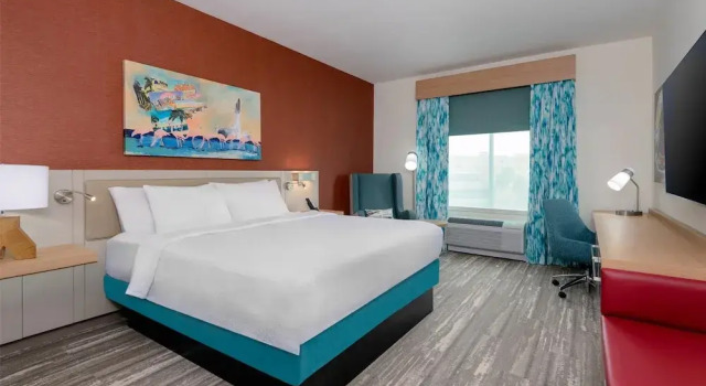 Двухместный номер Standard с частичным видом Hilton Garden Inn Cape Canaveral Near Cocoa Beach