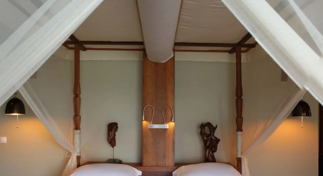 Семейная вилла с балконом и рядом с пляжем Coral Lodge Mozambique