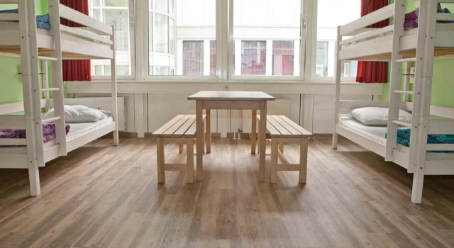 Кровать в общем номере Wombats City Hostel Munich Hauptbahnhof