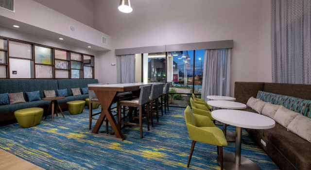 Кровать в общем номере Hampton Inn & Suites Duncanville Dallas, Tx