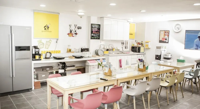 Четырёхместный семейный номер Standard 24 Guesthouse Jeonju