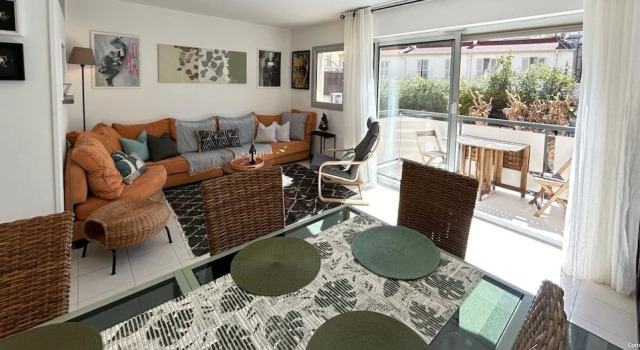 3 Pieces EN Duplex Calme Proche Croisette A2b234