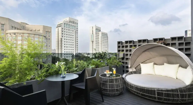 Двухместный номер Deluxe с видом на город Novotel Yangzhou Slender West Lake