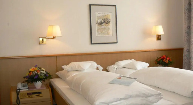 Двухместный номер Economy с видом на внутреннюю территорию Nordsee Hotel Borkum