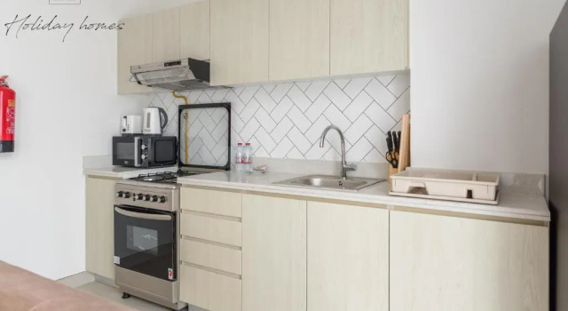 Апартаменты Mira Holiday Homes - New 1 bedroom in Midtown - Dania