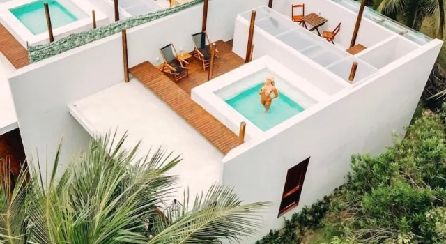 Бунгало Luxury Villas Taturé - Pé na Areia