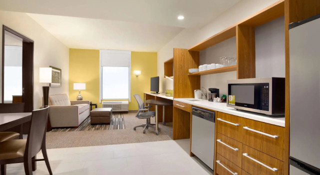 Двухместный люкс Home2 Suites By Hilton Birmingham Downtown