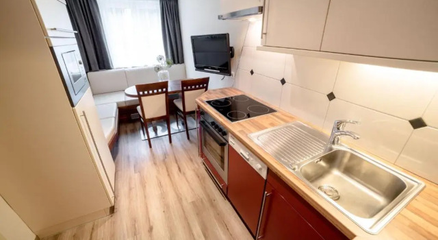 Апартаменты c 1 комнатой с видом на бассейн Aparthotel Steger Wagrain
