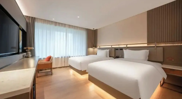 Двухместный номер Standard World Hotel (Jinan CBD Dingjiazhuang Subway Station)