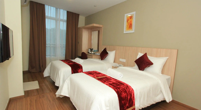 Luksusowy dwuosobowy pokój Veer Hotel