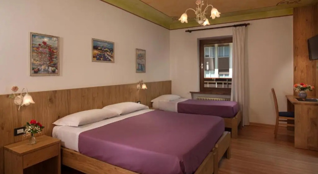 Трёхместный номер Standard с видом на горы Hotel Centrale
