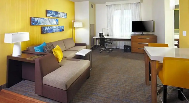 Четырёхместный люкс с 2 комнатами Residence Inn by Marriott Secaucus Meadowlands
