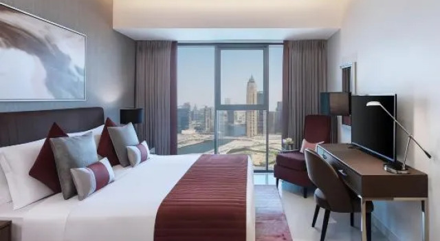Номер с 2 комнатами с панорамным видом DAMAC Maison Aykon City Dubai