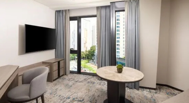 Двухместный люкс Deluxe Hyatt Place Seoul Pangyo