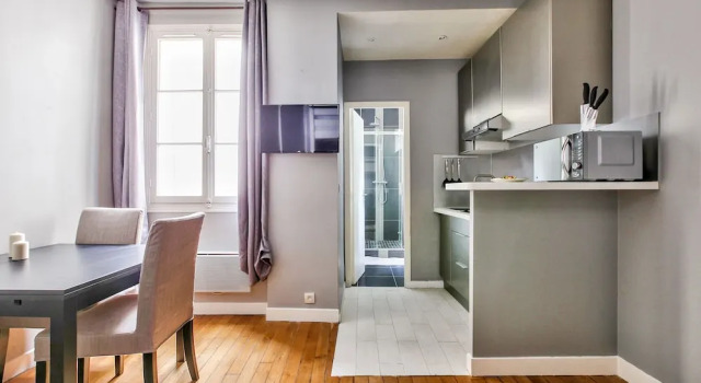 48 - Loft Flat Paris Marais, Забронировать Апартаменты/квартира 3-й округ: Маре Париж, рядом с Станция метро Rambuteau