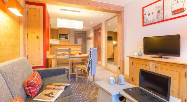 Апартаменты c 1 комнатой Résidence Pierre & Vacances Premium les Crets