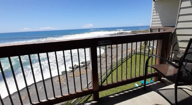 Четырёхместный номер Deluxe с балконом и с видом на океан The Oceanfront Inn