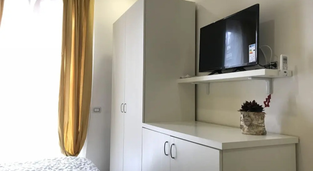 Четырёхместный номер Executive с балконом и с видом на город Terrazza Aragon Room and SPA