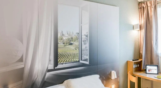 Двухместный номер B&B HOTEL Bordeaux Mérignac Hôtel de Ville