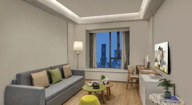 Люкс Deluxe Adoor Suites Riverside Changsha
