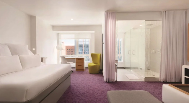 Двухместный номер First Class YOTEL Boston