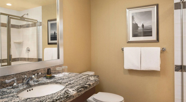 Двухместный номер Standard с видом на город Vancouver Marriott Pinnacle Downtown Hotel