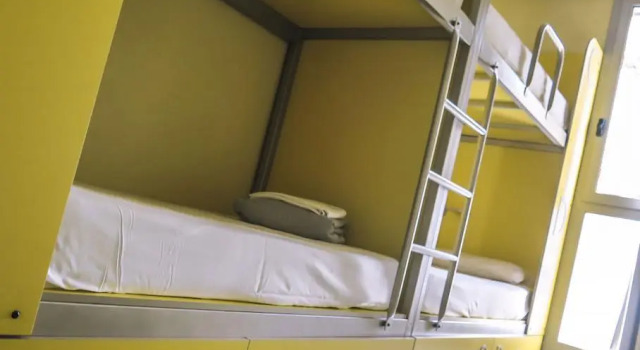 Кровать в общем номере (женский номер) Twenty Tu Hi-tech Hostel