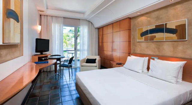 Двухместный номер Standard с балконом Hotel Senac Ilha do Boi