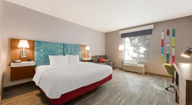Двухместный номер Hampton Inn & Suites Charlotte-Airport