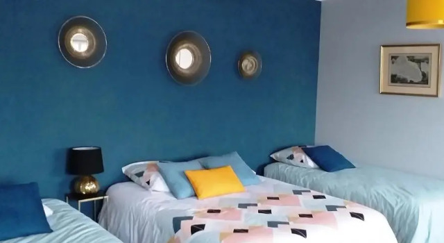 Номер Superior chambres dhotes et meublés les Hortensias