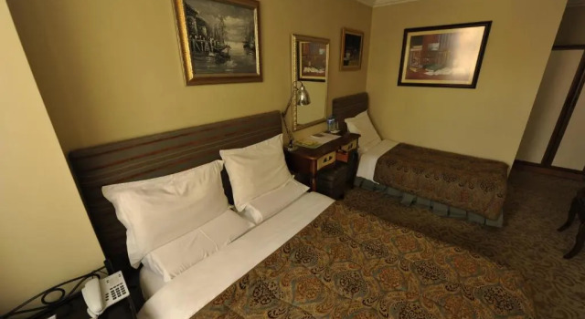 Standardowy trzyosobowy pokój Efe Hotel Edirne