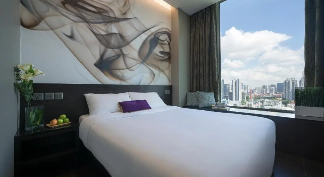Supérieure double chambre Vue sur la ville V Hotel Lavender