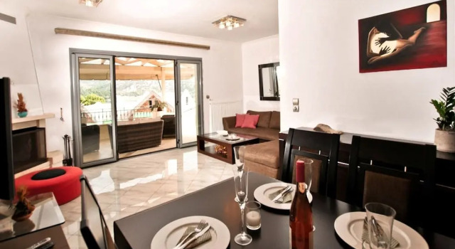 Superior Sea View Apartment, Забронировать Апартаменты/квартира Аргостолион Кефалония, рядом с Стоки