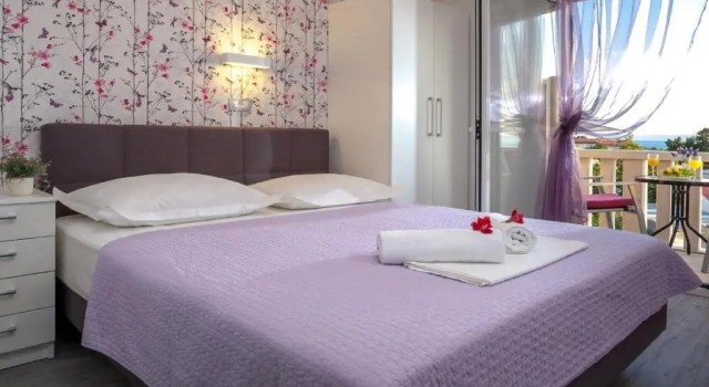 Апартаменты с 2 комнатами с видом на море Apartments Angela